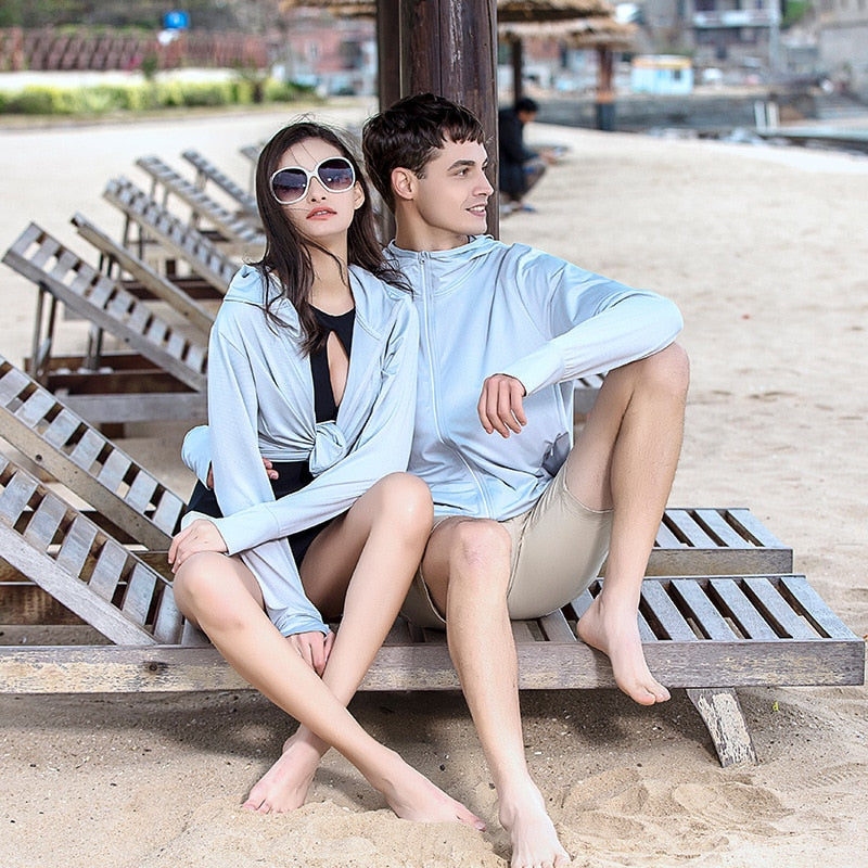 Hot Unisex Ultrathin Outdoor Sunscreen Jacket