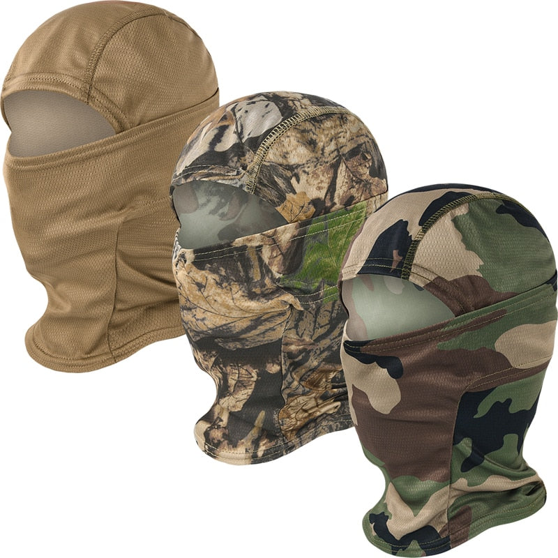 Outdoor Full Face Mask Camouflage