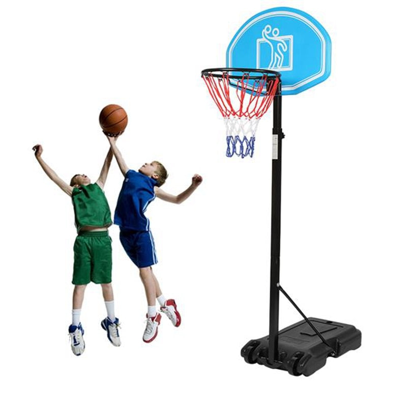 Adjustable Mobile Basketball Stand Hoop Backboard