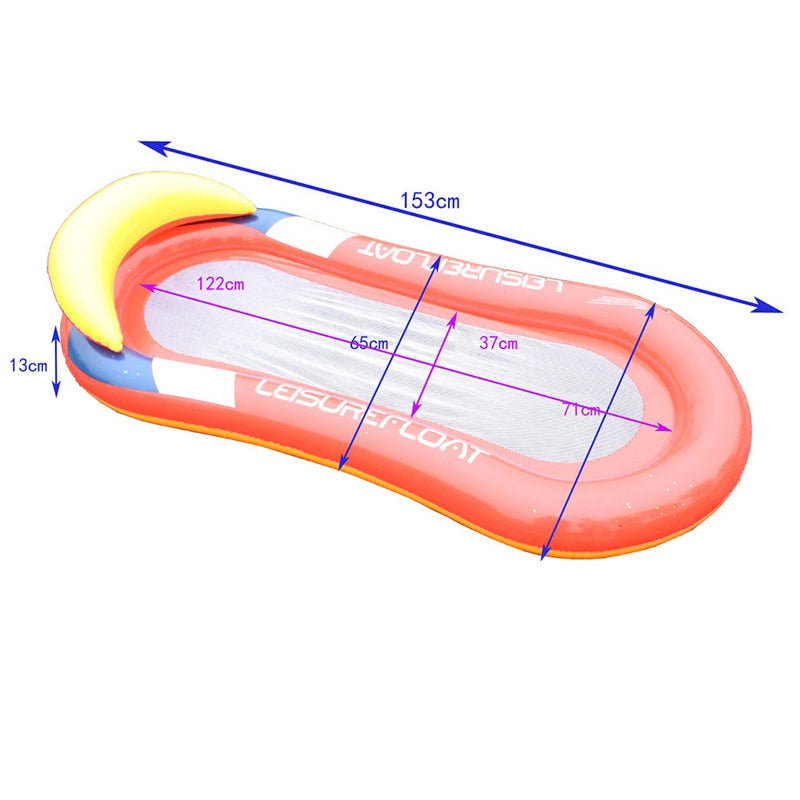 Swimming Pool Floating Inflatable Eggplant Ring Mattress