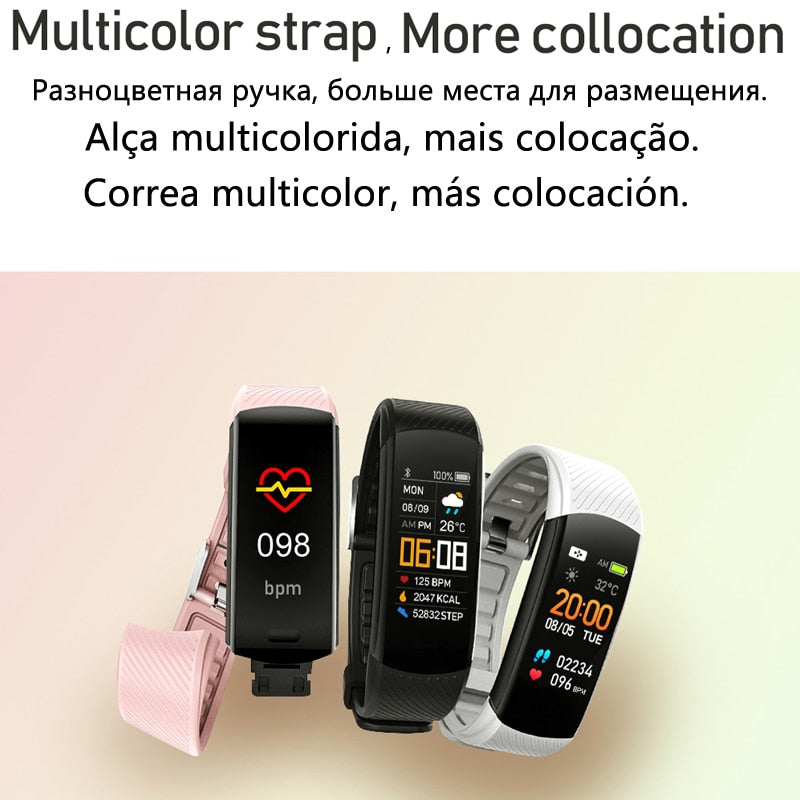 Men Women Kids Band Sports Smartwatch