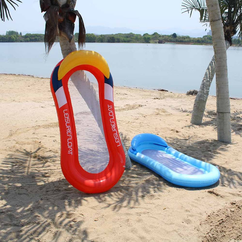 Swimming Pool Floating Inflatable Eggplant Ring Mattress