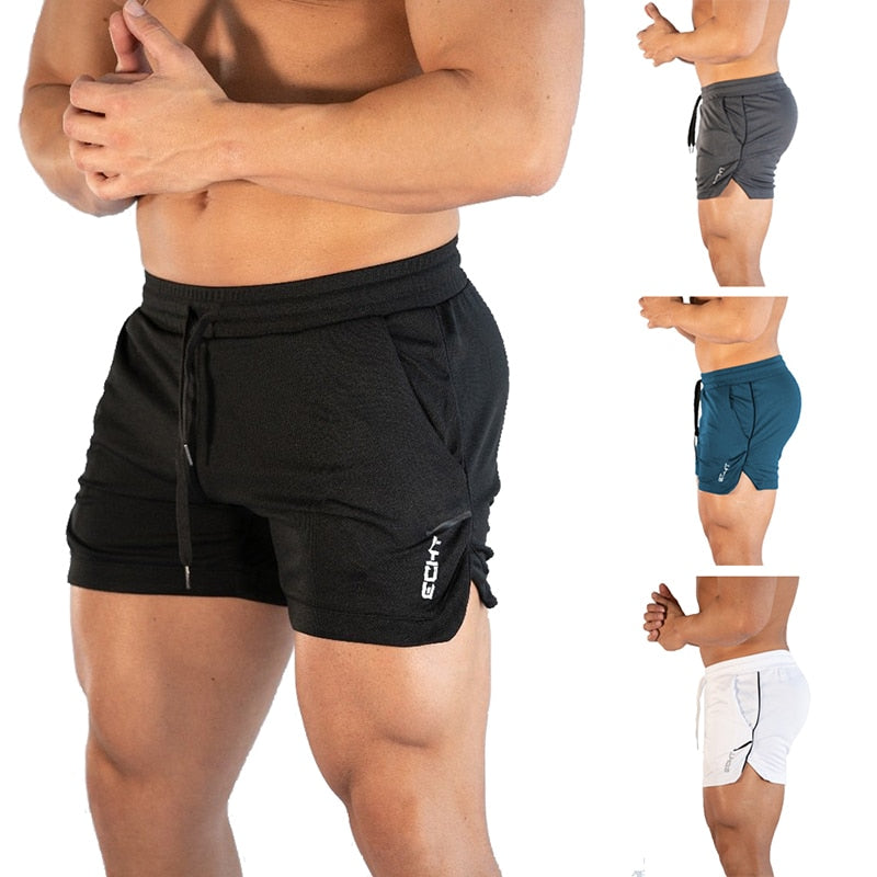 Men Running Jogging Fitness Quick dry Shorts