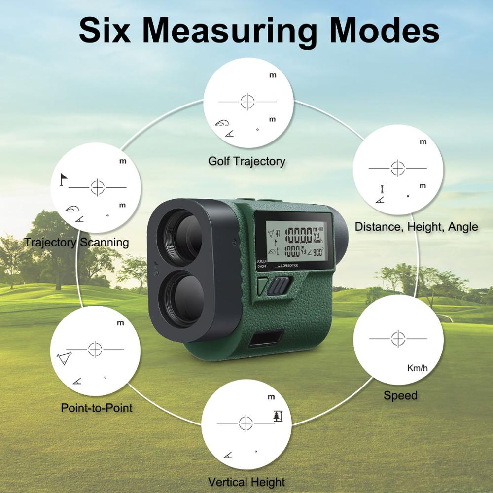 Sports Telescope Laser Distance Meter Golf Hunting