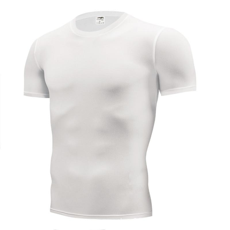 Men Breathable Body Toning Short Sleeve T-shirts