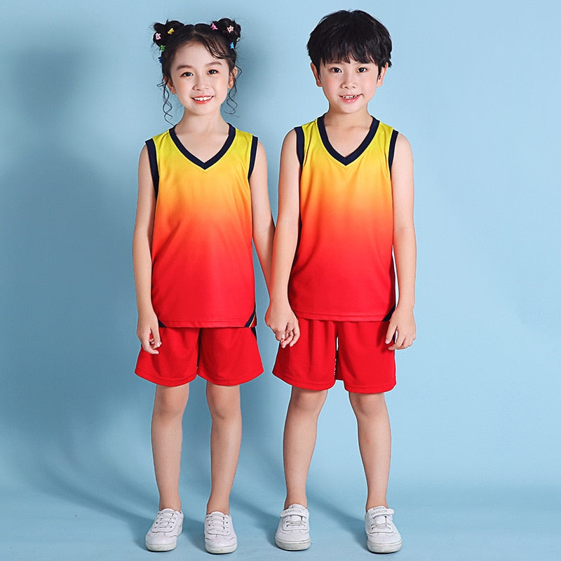 Sports Children Basketball Uniforms