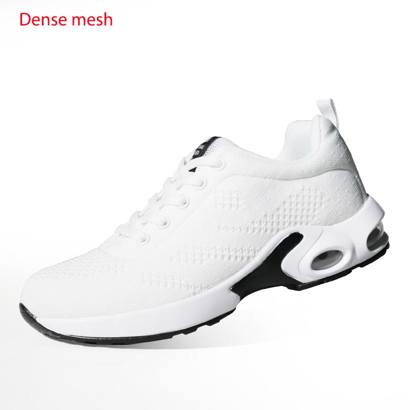 Women Casual Breathable White Tennis Shoes