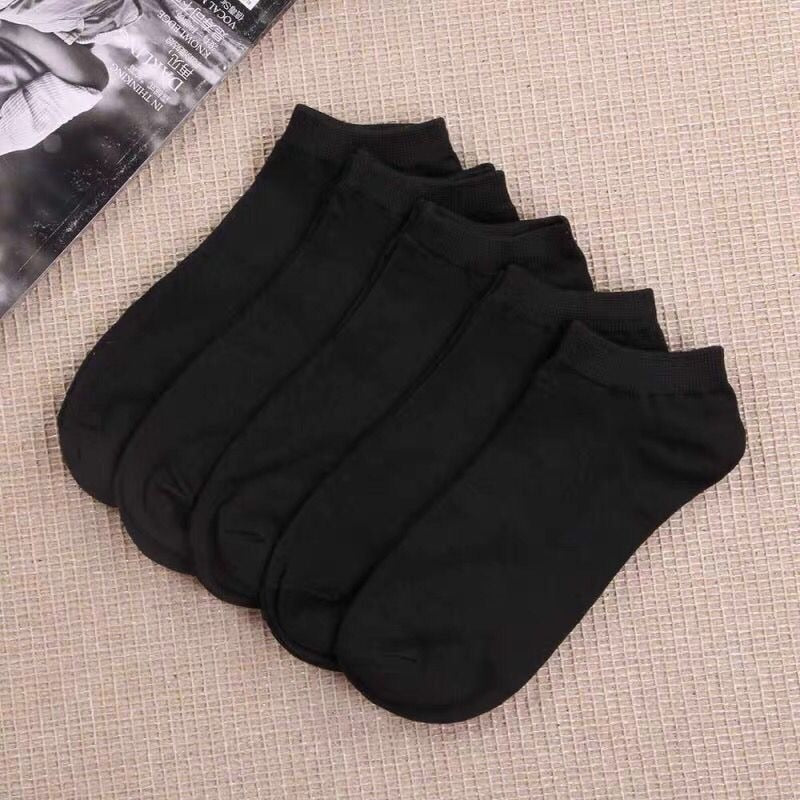 10 Pairs Women Breathable Sports Solid-Color socks