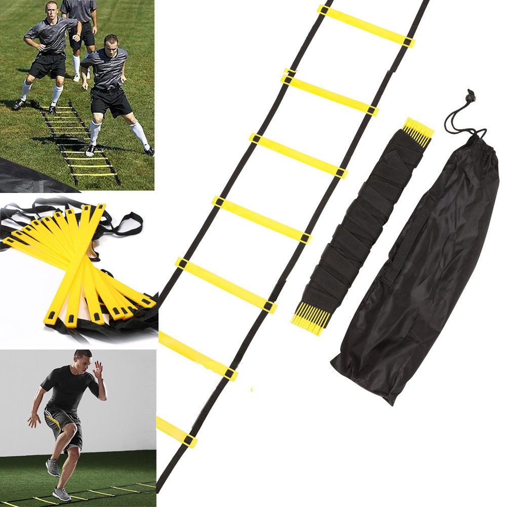 Sports Nylon Straps Agility Training Ladders