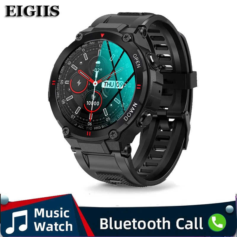 Smart Watch Men Multifunction Bluetooth Fitness Tracker