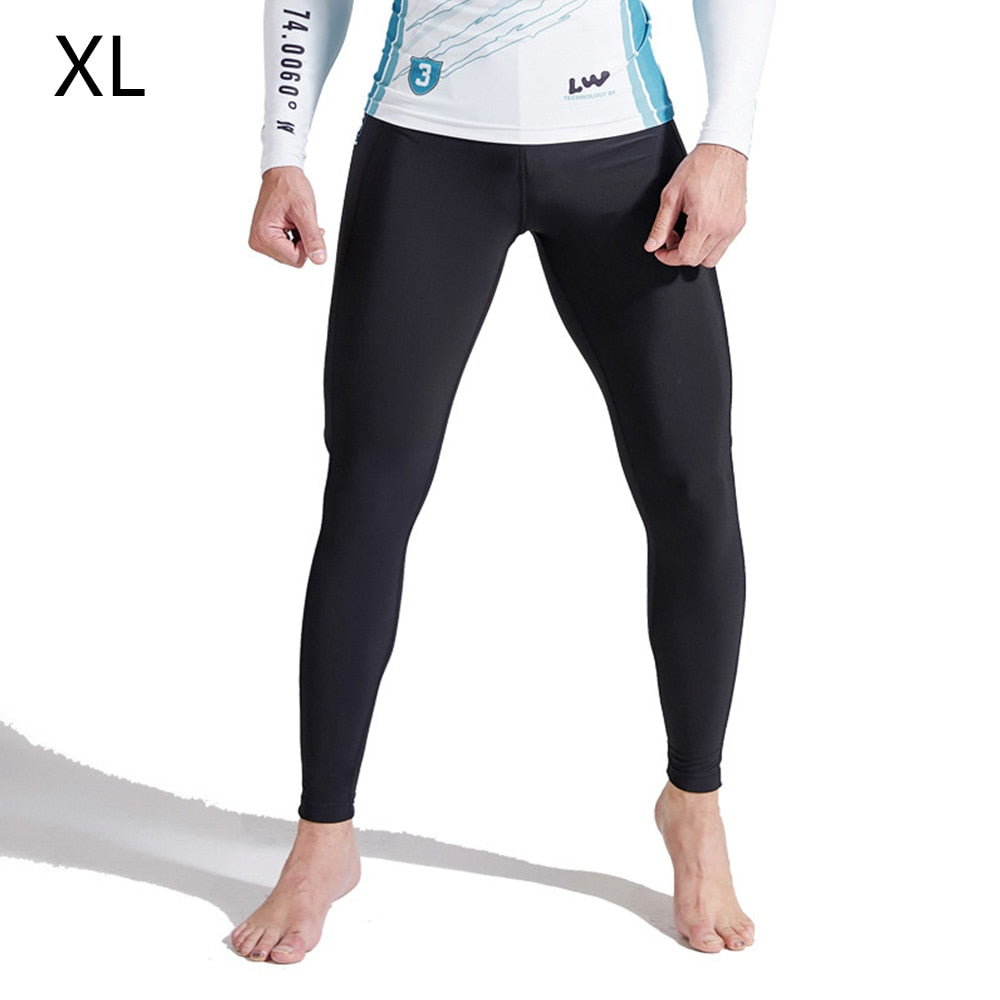 Men Long Sleeve Water Sports Fitness Suit