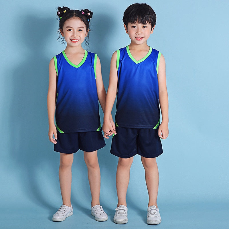 Sports Children Basketball Uniforms