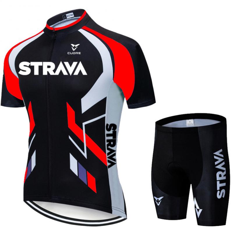 Men Anti-sweat Short Sleeve Cycling Sportswear Sets