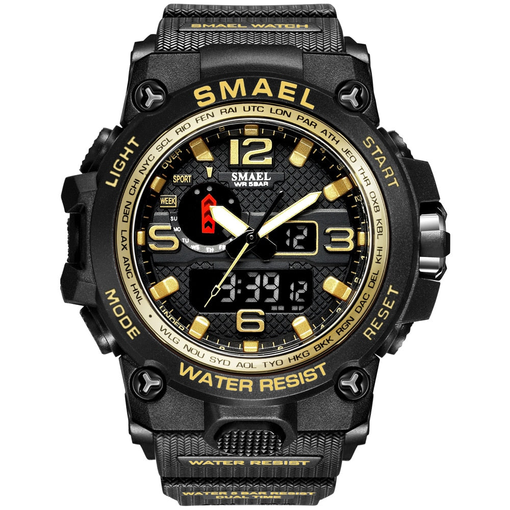 Wristwatch For Men Waterproof Clock Alarm