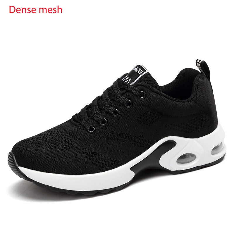 Women Casual Breathable White Tennis Shoes