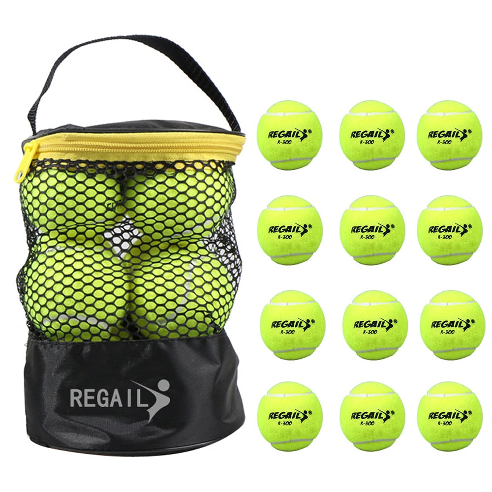 6Pcs/12Pcs Natural rubber Tennis Ball Competition Tennis