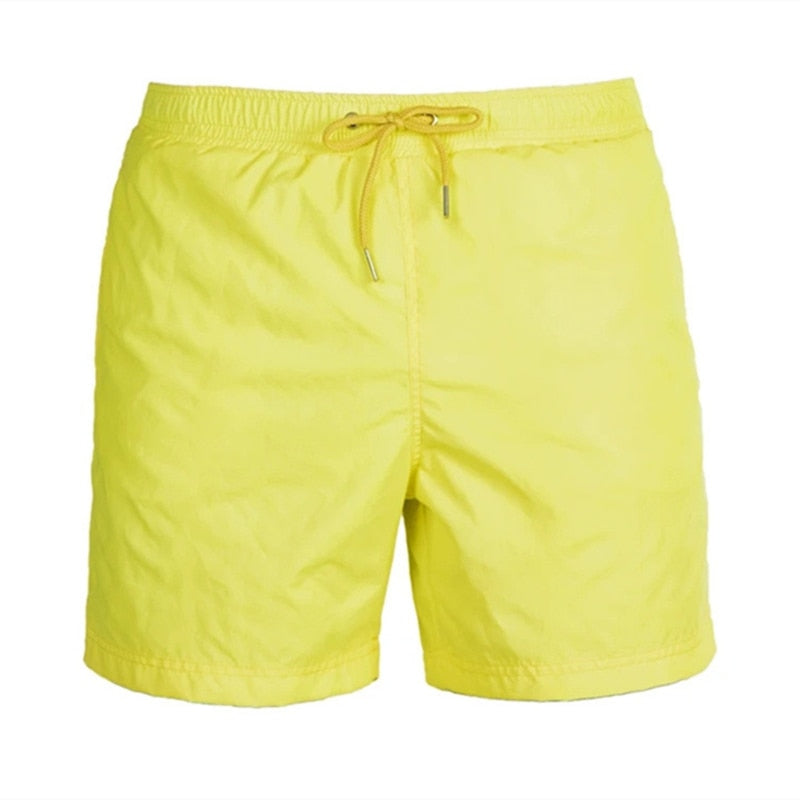 Men Sexy Beach Surf Shorts With Lining