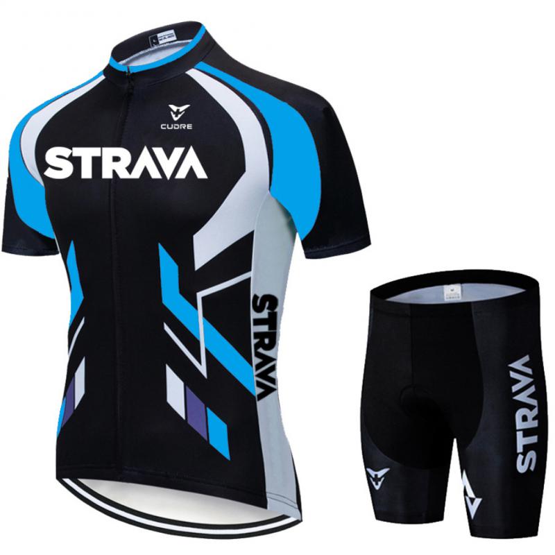 Men Anti-sweat Short Sleeve Cycling Sportswear Sets