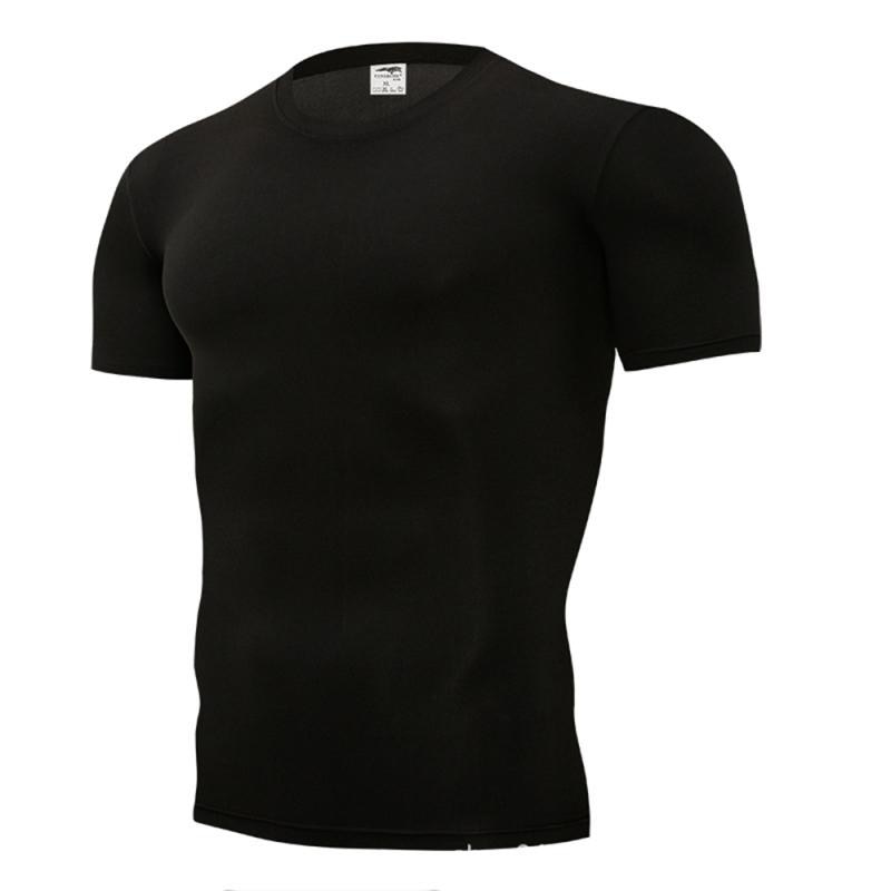 Men Breathable Body Toning Short Sleeve T-shirts