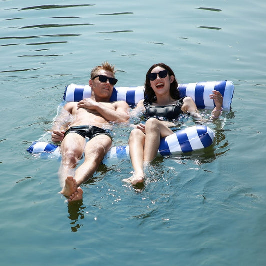 Foldable Double Floating Inflatable Water Hammock Recliner