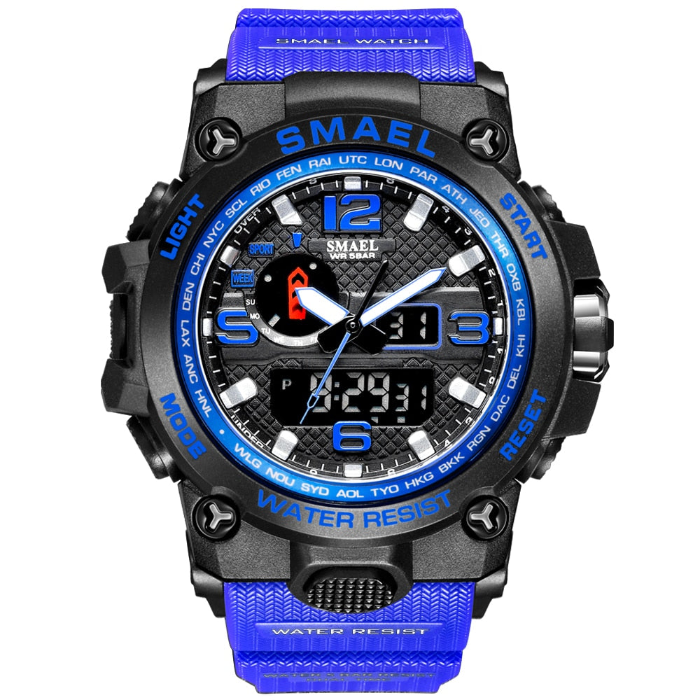 Wristwatch For Men Waterproof Clock Alarm