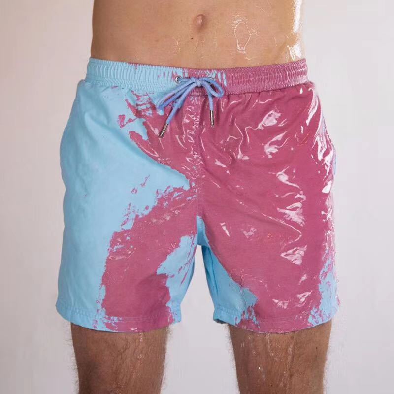 Men Sexy Beach Surf Shorts With Lining