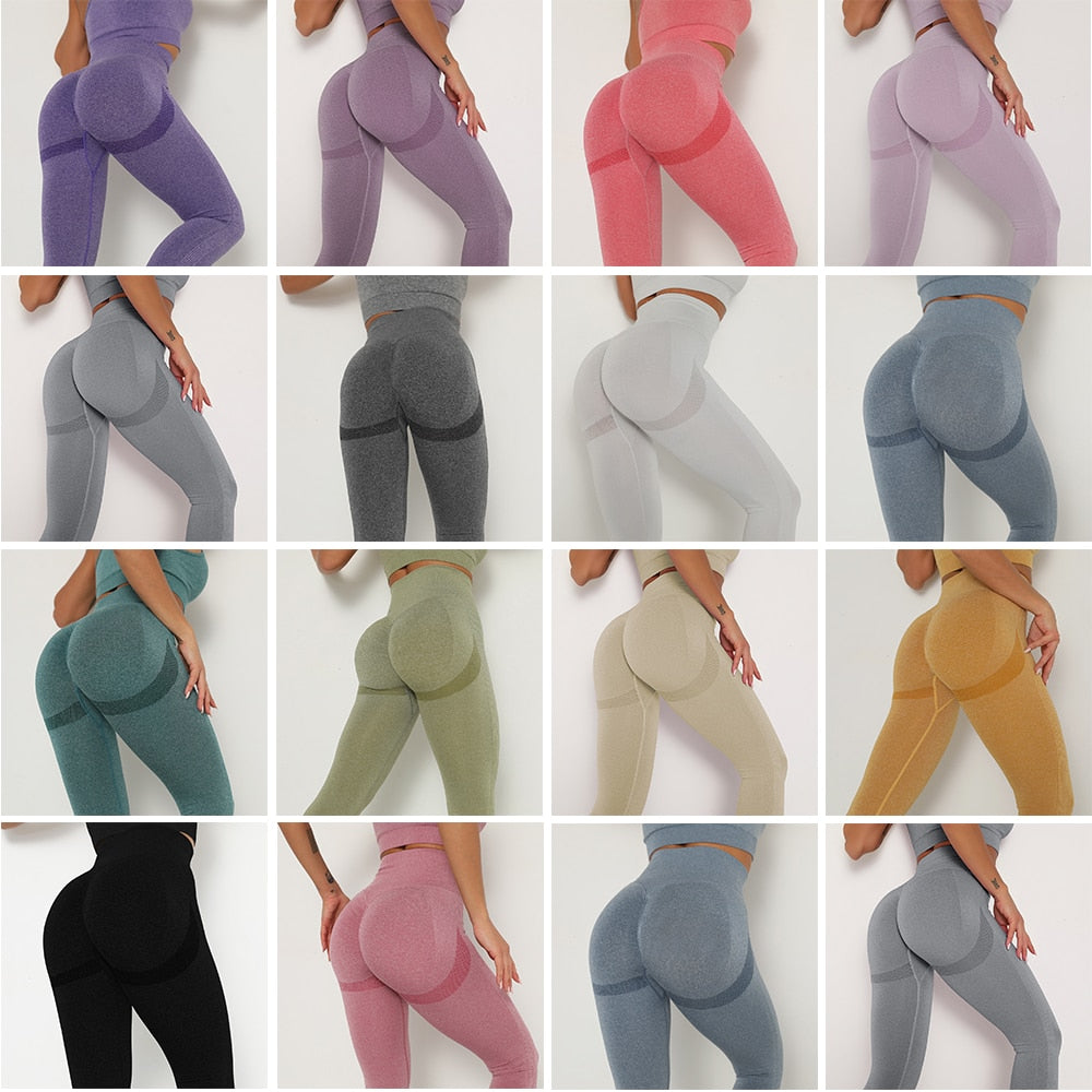 Female Seamless High waist Gym Yoga Pants