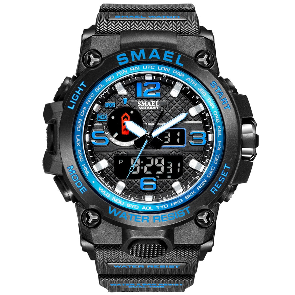 Wristwatch For Men Waterproof Clock Alarm