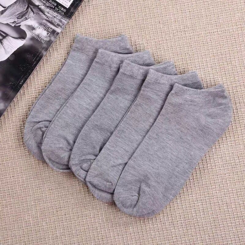 10 Pairs Women Breathable Sports Solid-Color socks