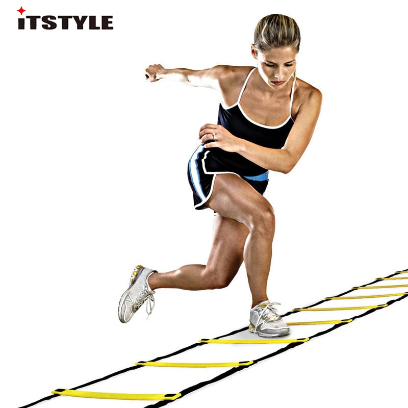 Sports Nylon Straps Agility Training Ladders