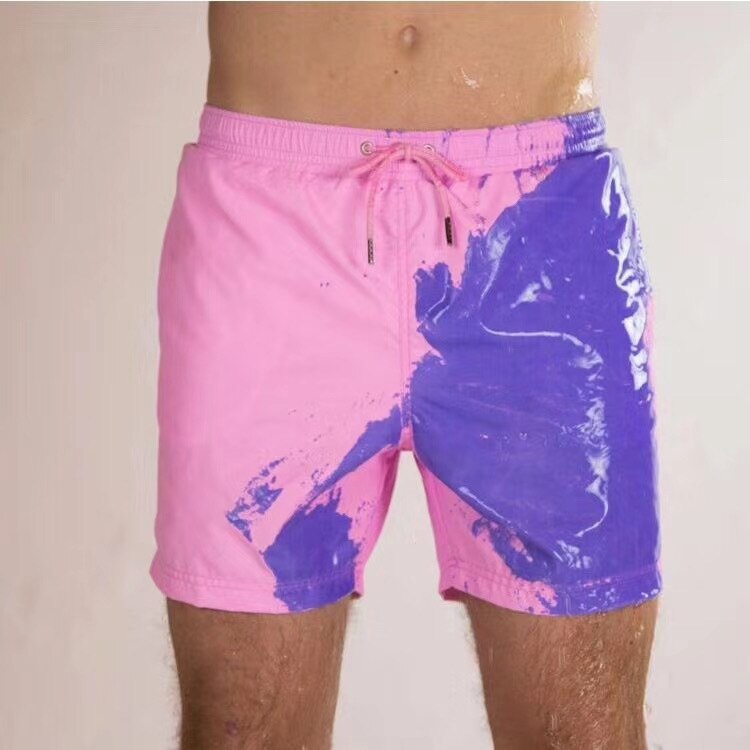 Men Sexy Beach Surf Shorts With Lining