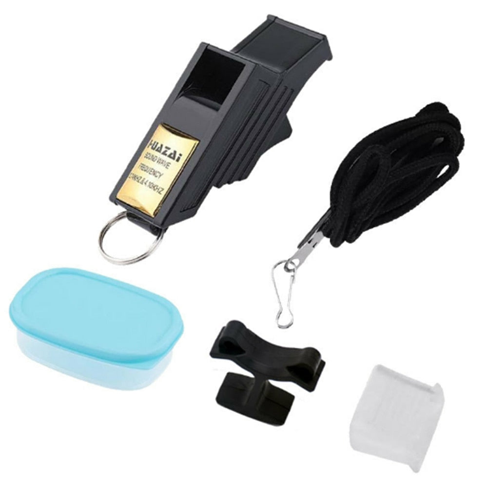 Professional Survival, Soccer, Football Referee Whistle w/Lanyard