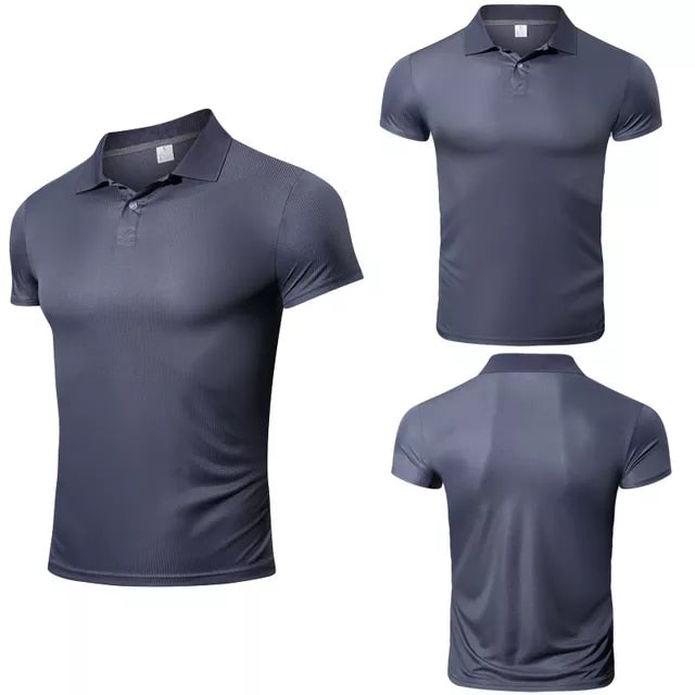 Multicolor Short Sleeve Breathable Sport T-Shirt