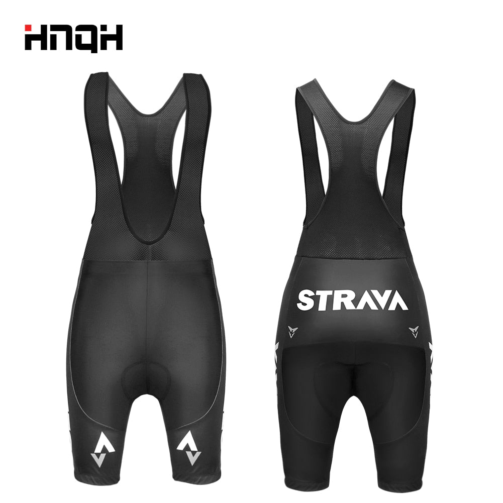 Men Cycling Bib Shorts Gel Pad