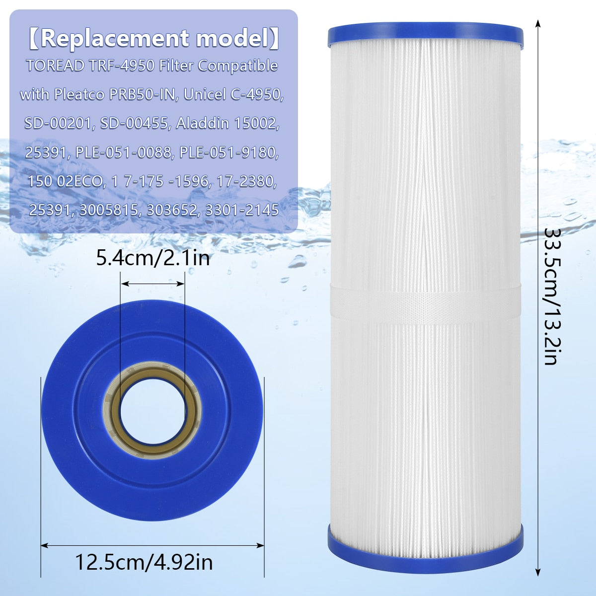 Swimming Pool Spa Hot Tub Filter Cartridge