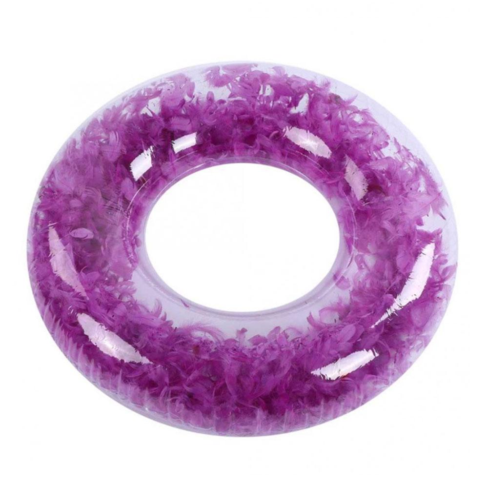 Inflatable Transparency Swimming Ring Float