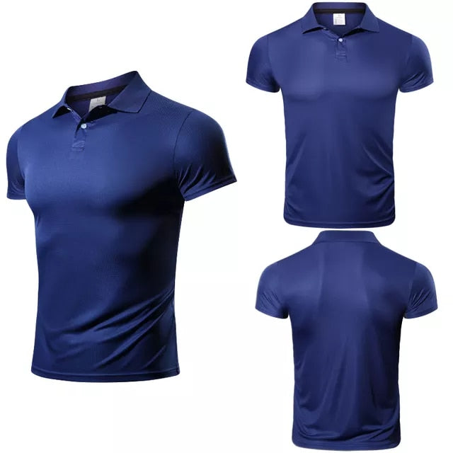 Multicolor Short Sleeve Breathable Sport T-Shirt