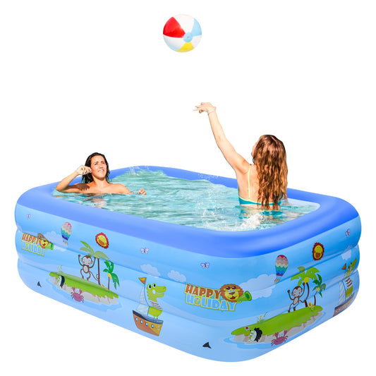 Inflatable Full-Sized Pool For Kids