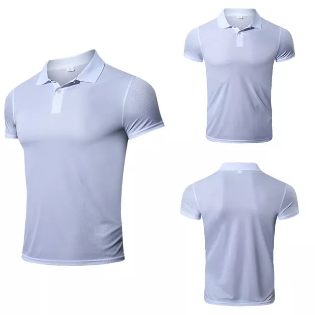 Multicolor Short Sleeve Breathable Sport T-Shirt